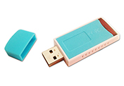 Picture of dongle with built-in flash memory drive